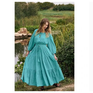 Free People Ibiza Sun Dress Midi Small NEW